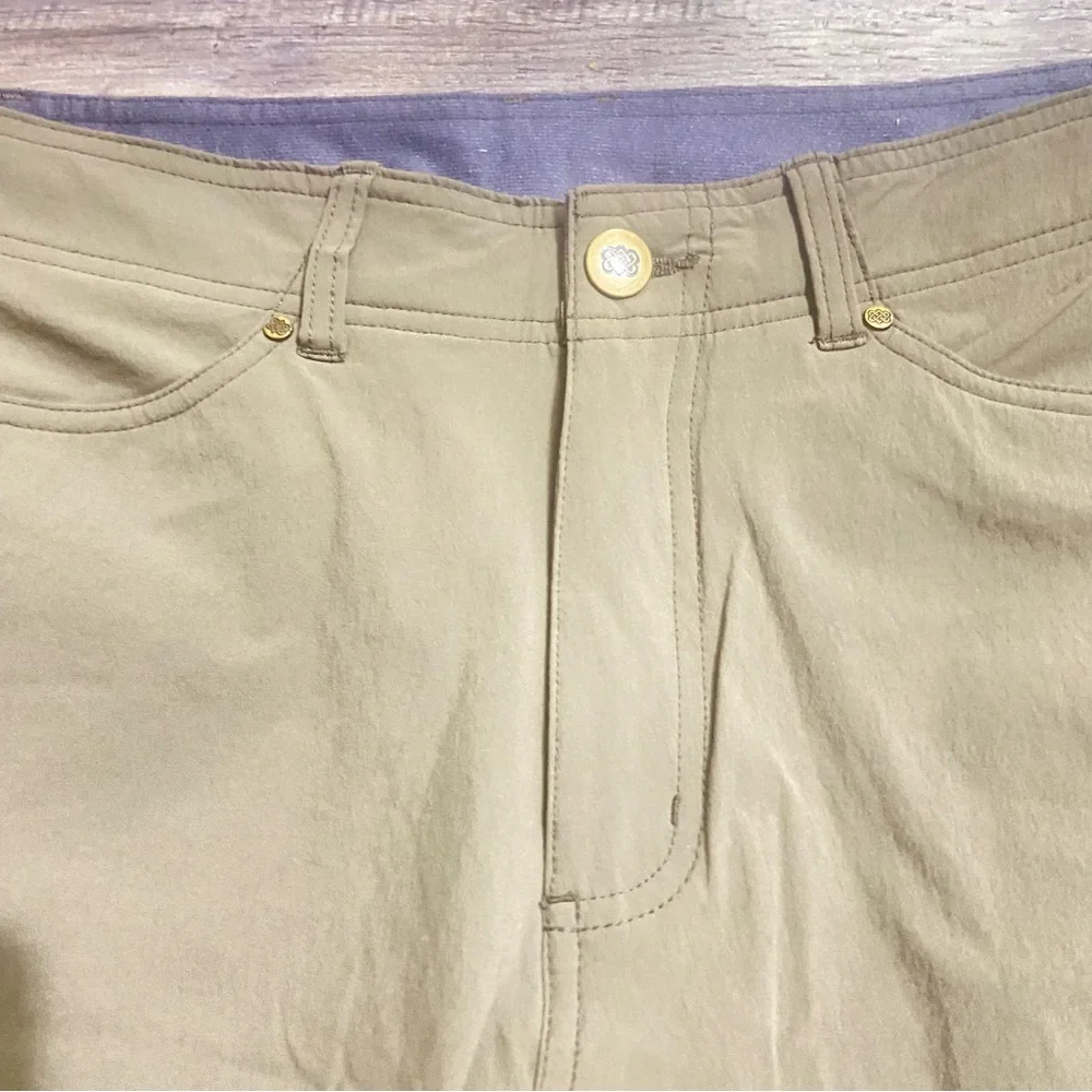 Sherpa Adventure Gear/Tan Flat Front Shorts with Classic Design
